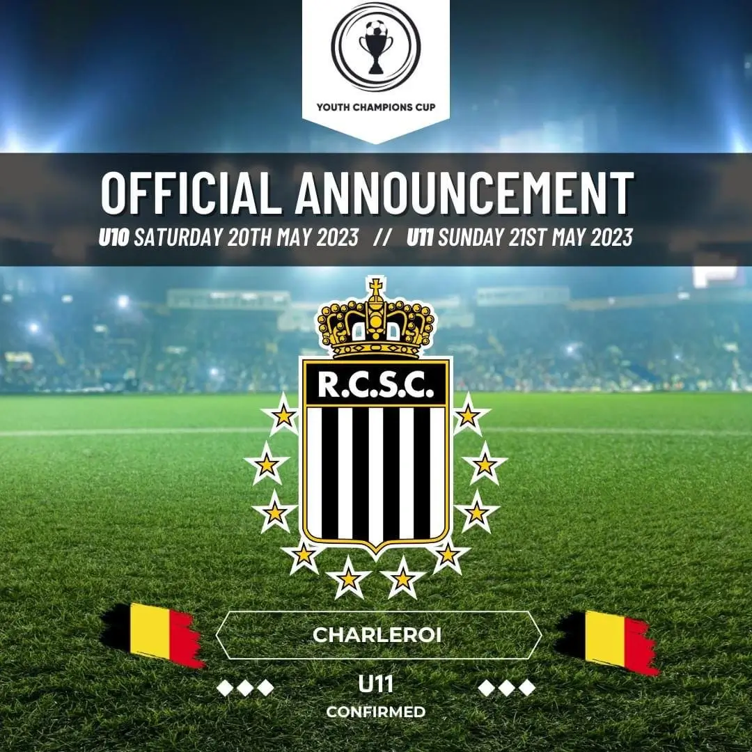 RCSC Charleroi Confirmed